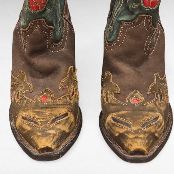 Laredo Miss Kate Cowboy Western Boots Size 6 - Picture 5 of 16